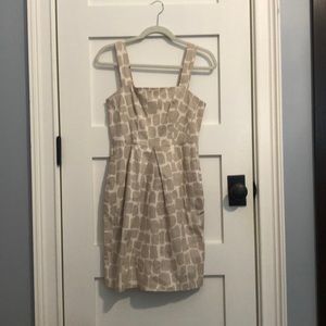 Cute cocktail dress with square neckline
